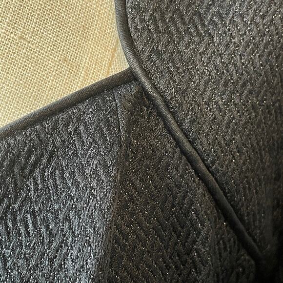 Escada Couture Black Corset Blazer Jacket Size 36 – Gold Button Sculpted Waist - Picture 11 of 13